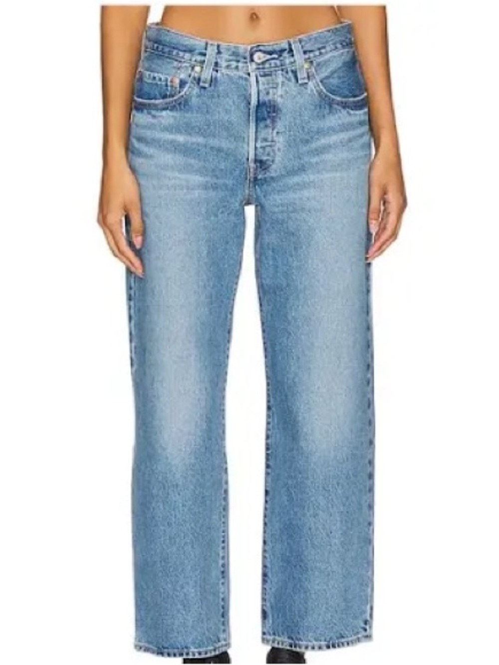 Levi's Light Blue Straight Leg Women's Jeans - Picture 1 of 11
